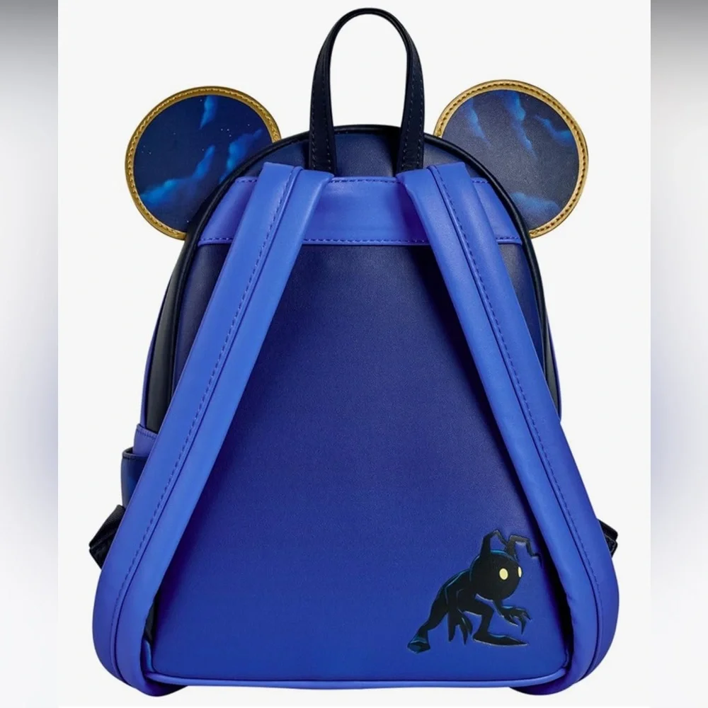 NWT Loungefly Disney Kingdom Hearts Mickey Mini-Backpack, Amazon Exclusive